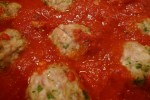 Chicken Meatballs in Sauce